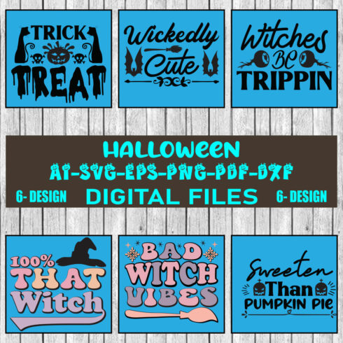 Halloween SVG Design Bundle Vol-30 cover image.