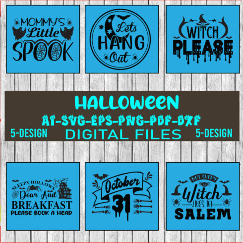 Halloween Svg Bundle, Halloween Bundle, Witch svg, Ghost svg, Pumpkin svg, Halloween Vector, Cricut, Funny Mom Svg Vol-16 cover image.