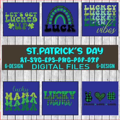 St Patrick's Day SVG Bundle, St Patrick's Day Quotes, Gnome SVG, Rainbow svg, Lucky SVG, St Patricks Day Rainbow, Vol-01 cover image.