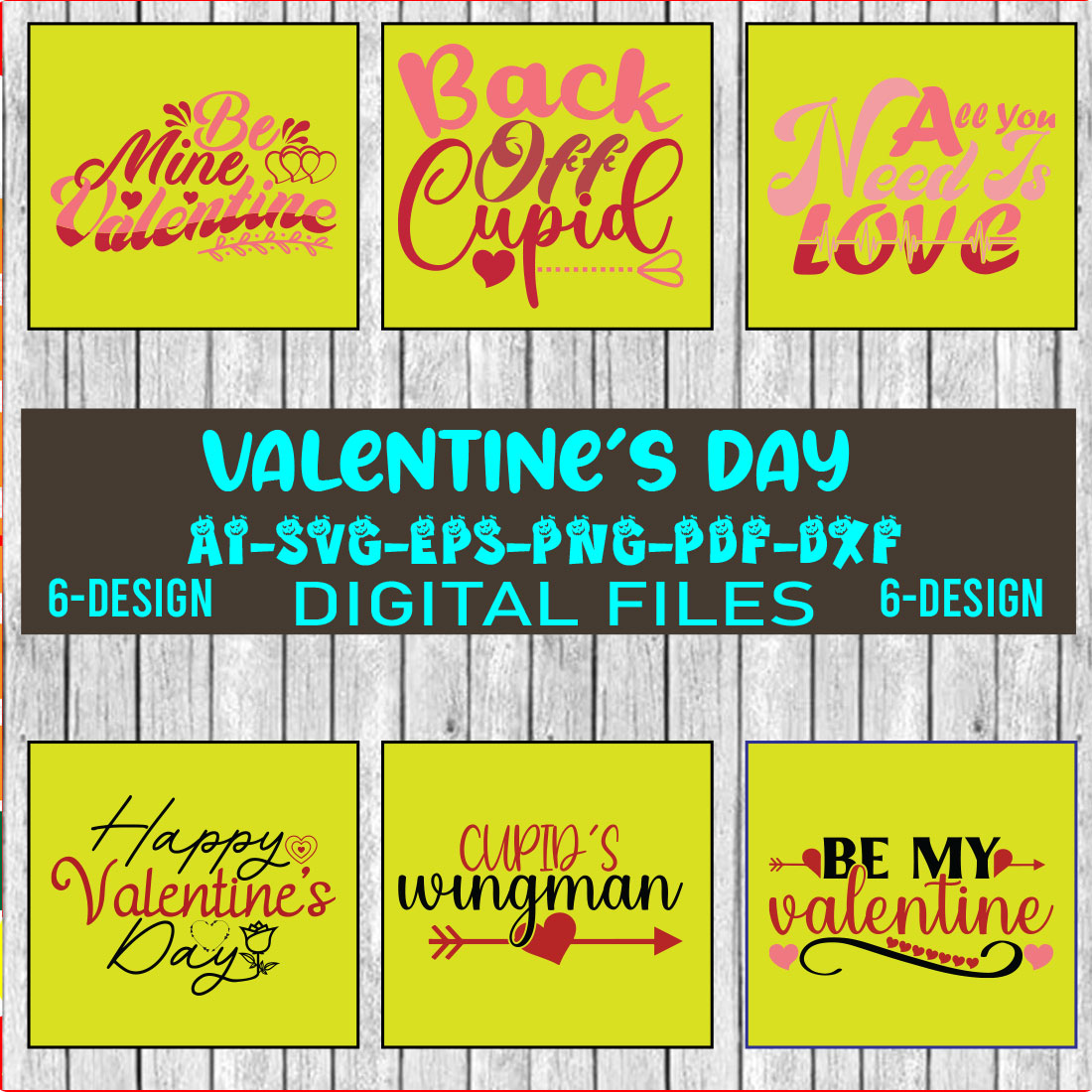 Printable Valentine's Day stickers | Valentines stickers print and cut | Valentines day sticker bundle | Love stickers | Happy Valentine Vol-03 cover image.