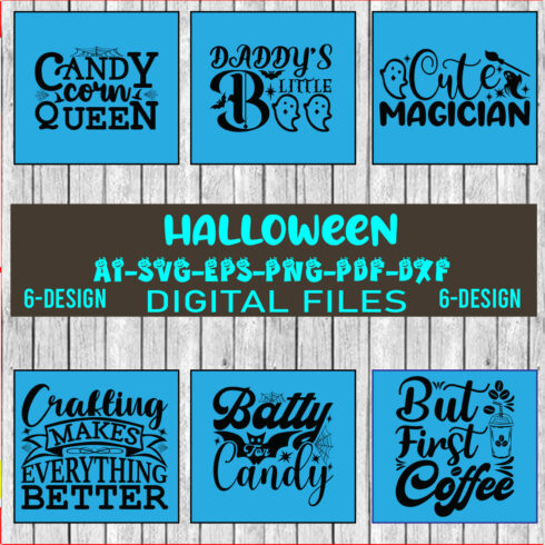 Halloween Svg Bundle, Halloween svg, Fall Svg, Sarcastic Svg, Cameo, Funny Mom Svg, Witch Svg, Ghost Svg, Dxf Png Svg Cut Files for Cricut Vol-01 cover image.