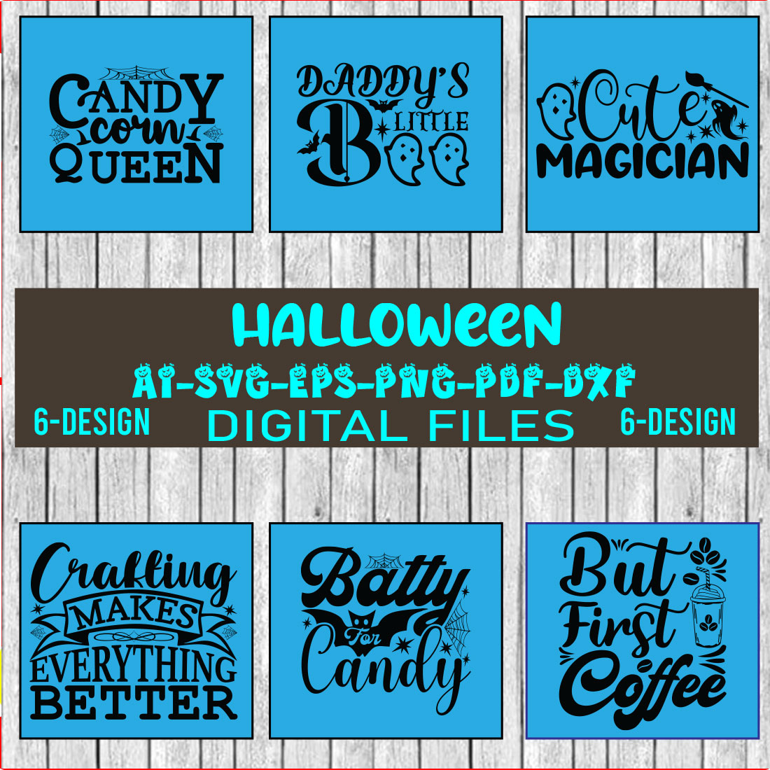 Halloween Svg Bundle, Halloween svg, Fall Svg, Sarcastic Svg, Cameo, Funny Mom Svg, Witch Svg, Ghost Svg, Dxf Png Svg Cut Files for Cricut Vol-01 cover image.