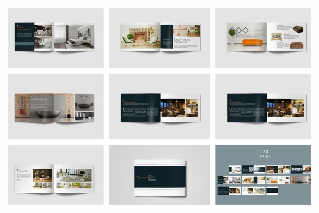 Interior Brochure Bundle – MasterBundles