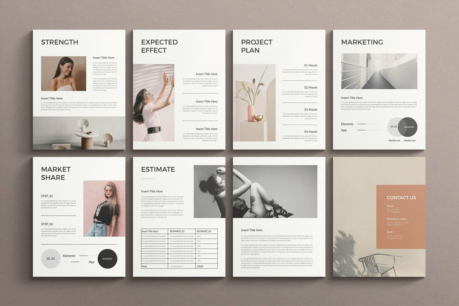 Business Proposal Template CANVA – MasterBundles