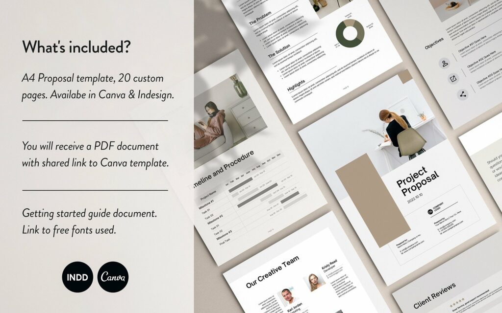 Project Proposal - Canva – MasterBundles