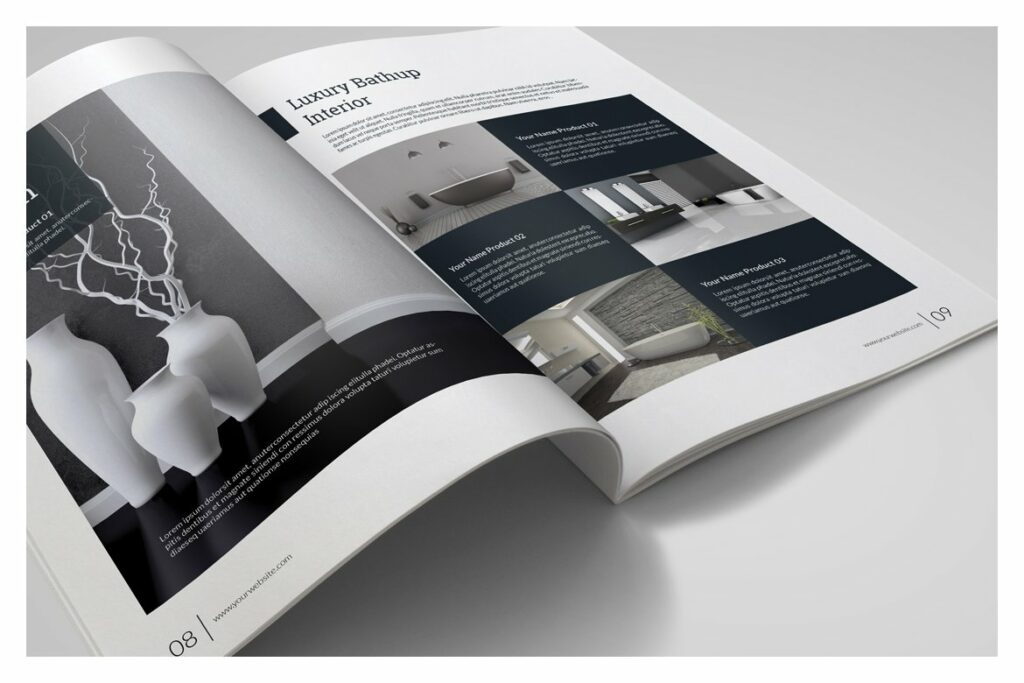 Interior Brochures / Catalogs – MasterBundles