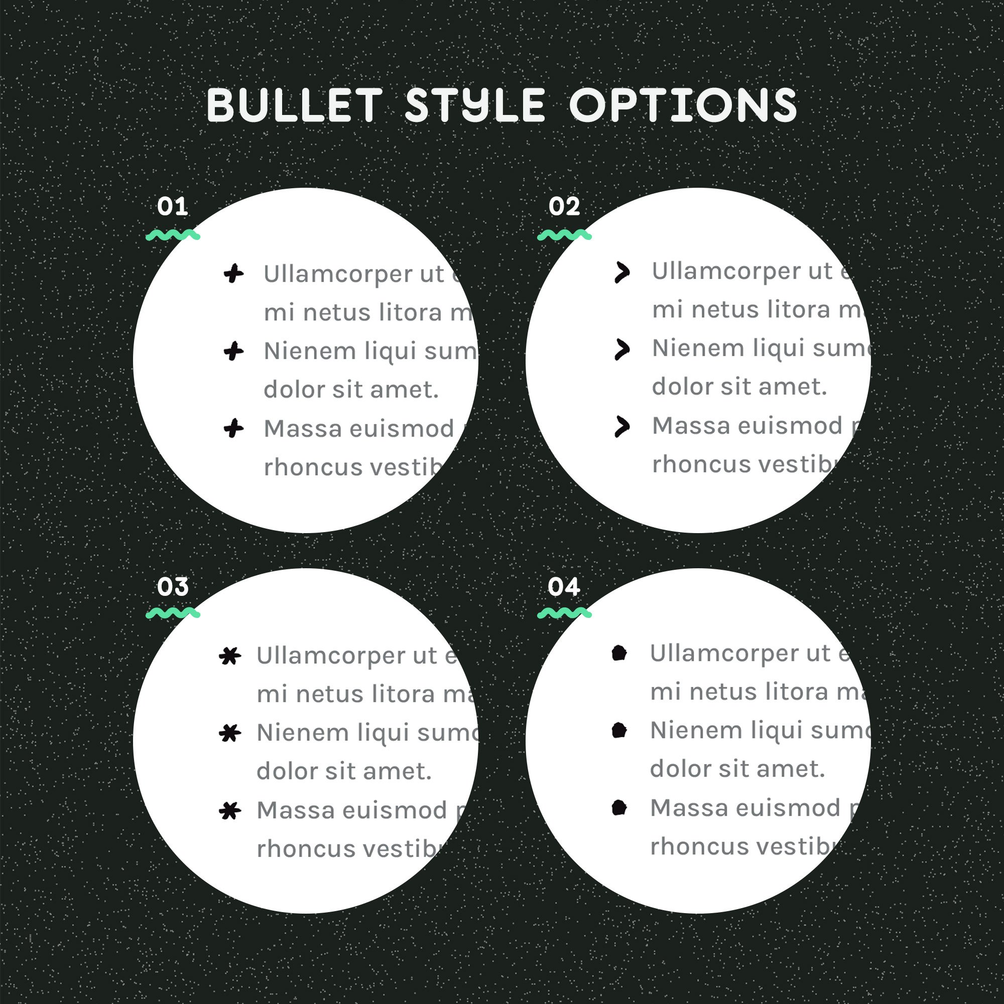 09 resume bullet styles 547