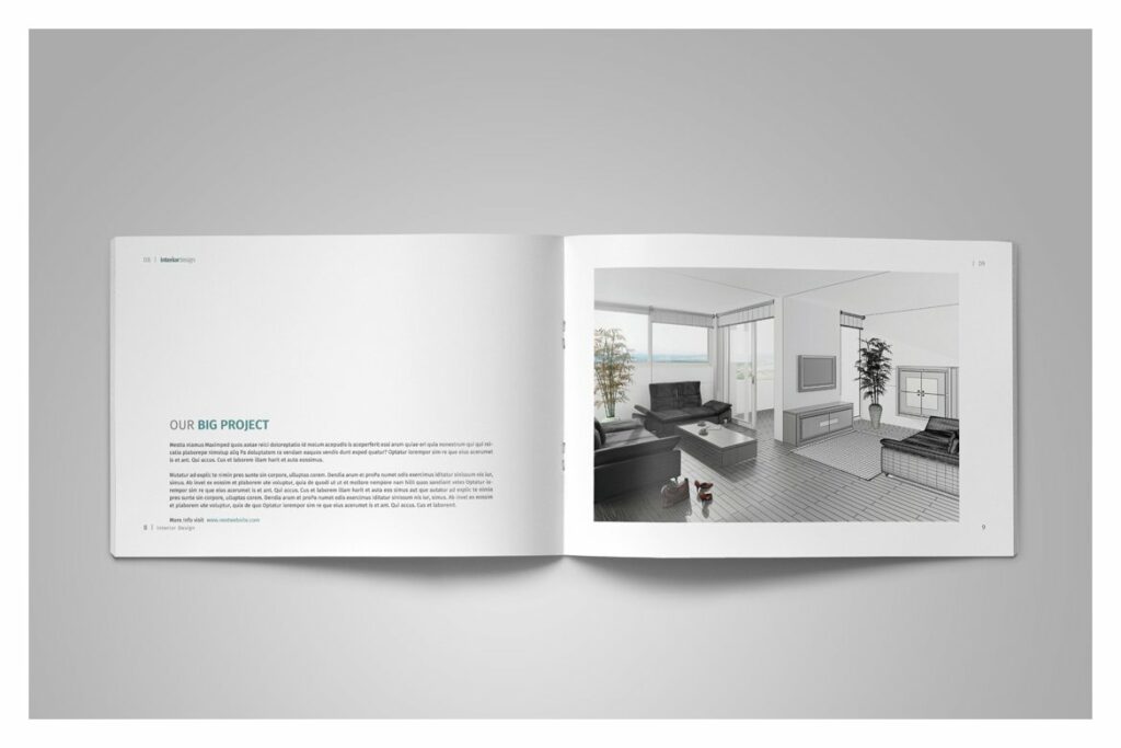 Interior Brochure Catalog – MasterBundles