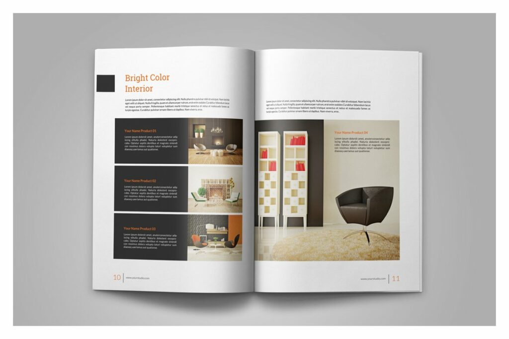 PSD - Interior Brochures / Catalogs – MasterBundles