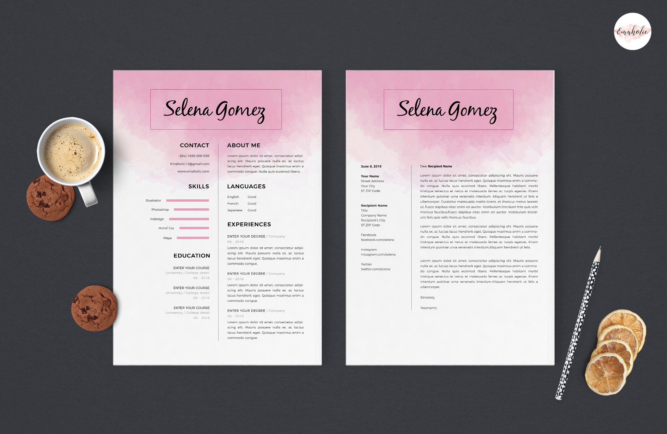 Professional CV and CoverLetter preview image.