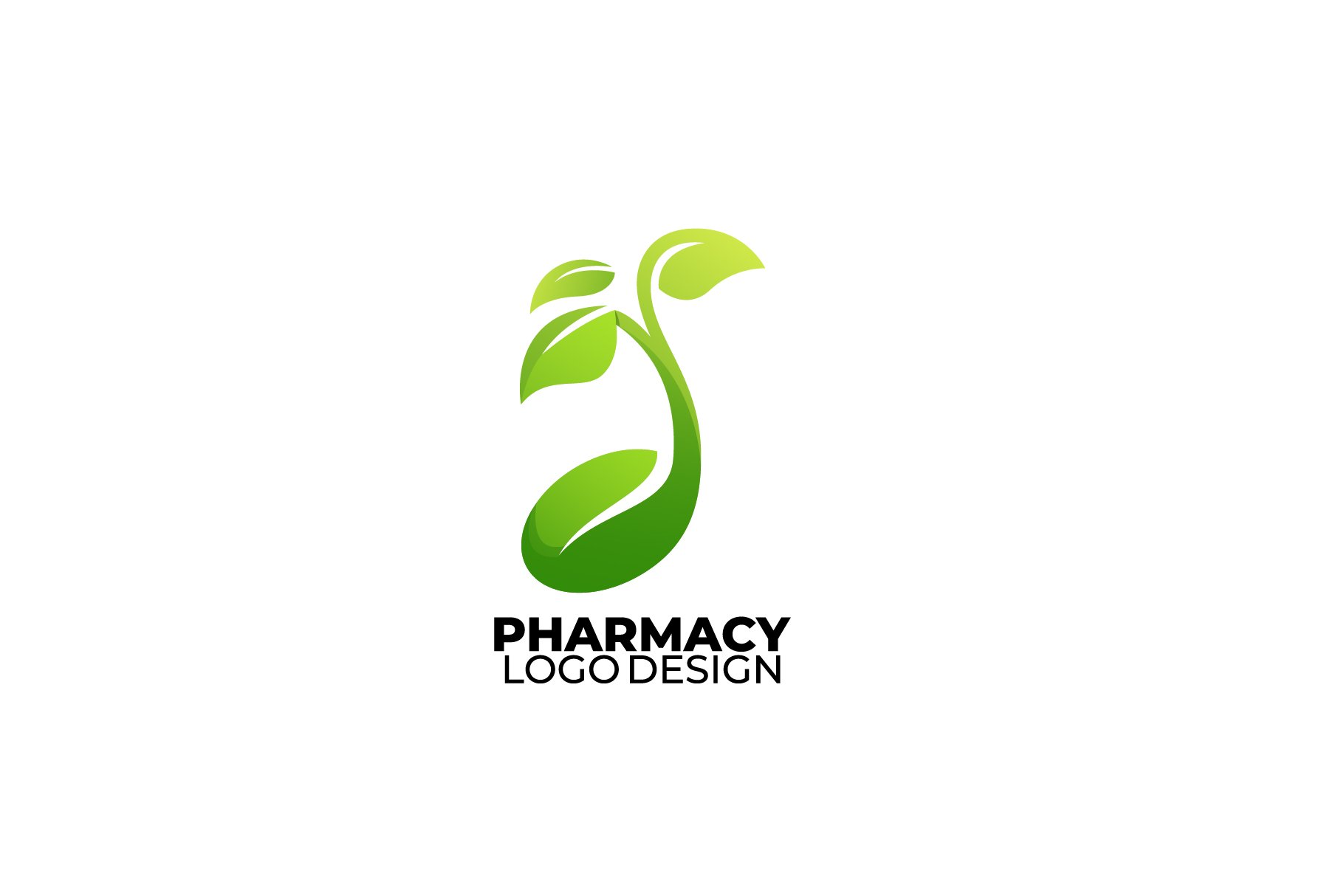 pharmacy vector logo premium color cover image.