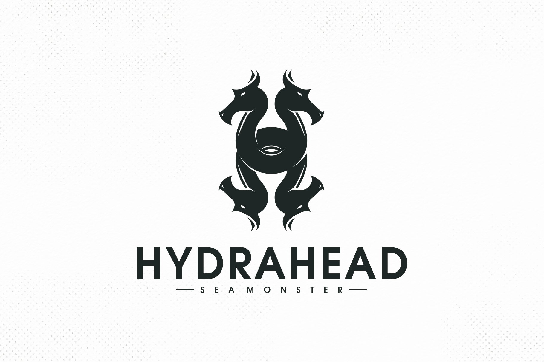 Hydra Sea Monster Letter H Logo – MasterBundles