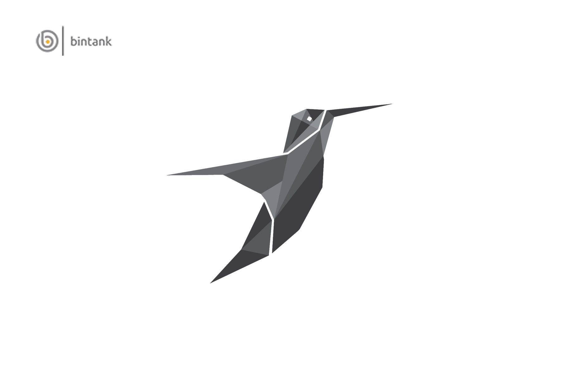Polygon Humming Bird Logo cover image.