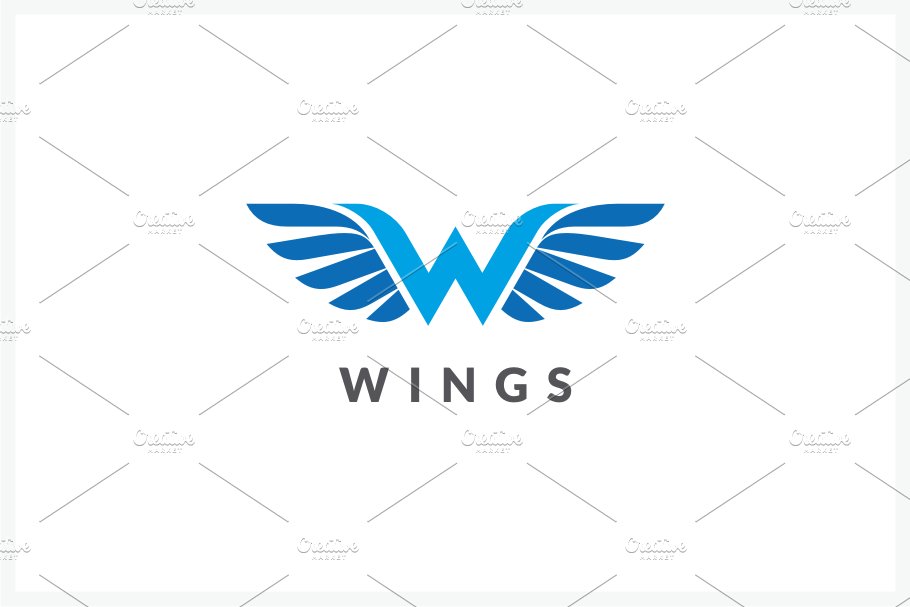 Wings - Letter W Logo cover image.