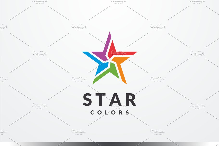 Star Colors Logo preview image.