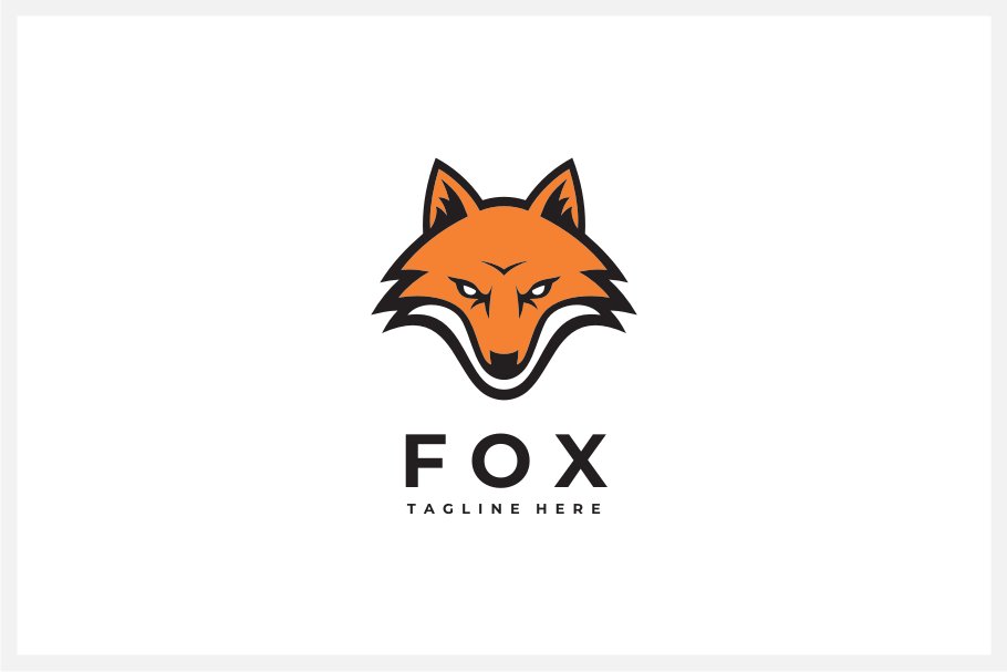 Fox mtb logo | Art Board Print