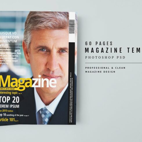 Magazine Template 40 cover image.