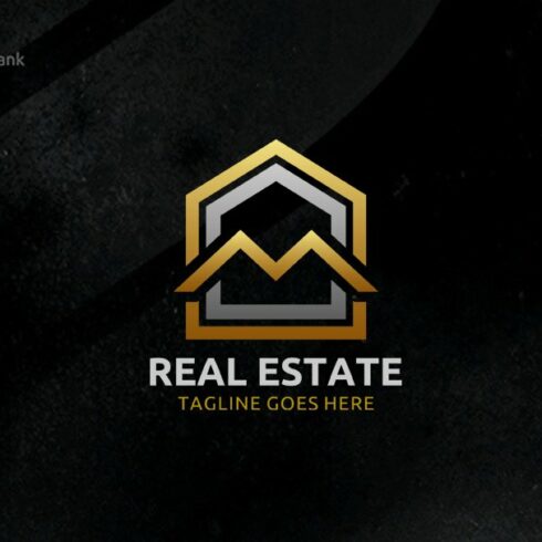 M House - Real Estate Logo cover image.