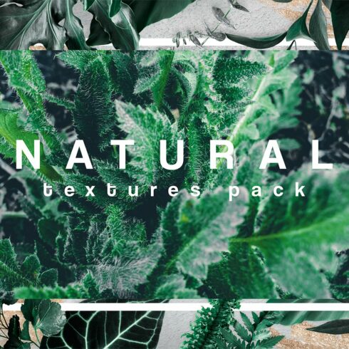 Nature photoshop textures cover image.