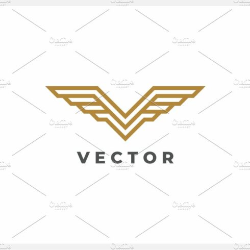 Vector Wings - Letter V Logo cover image.