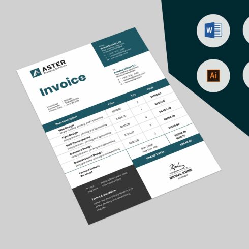 Minimal Invoice cover image.