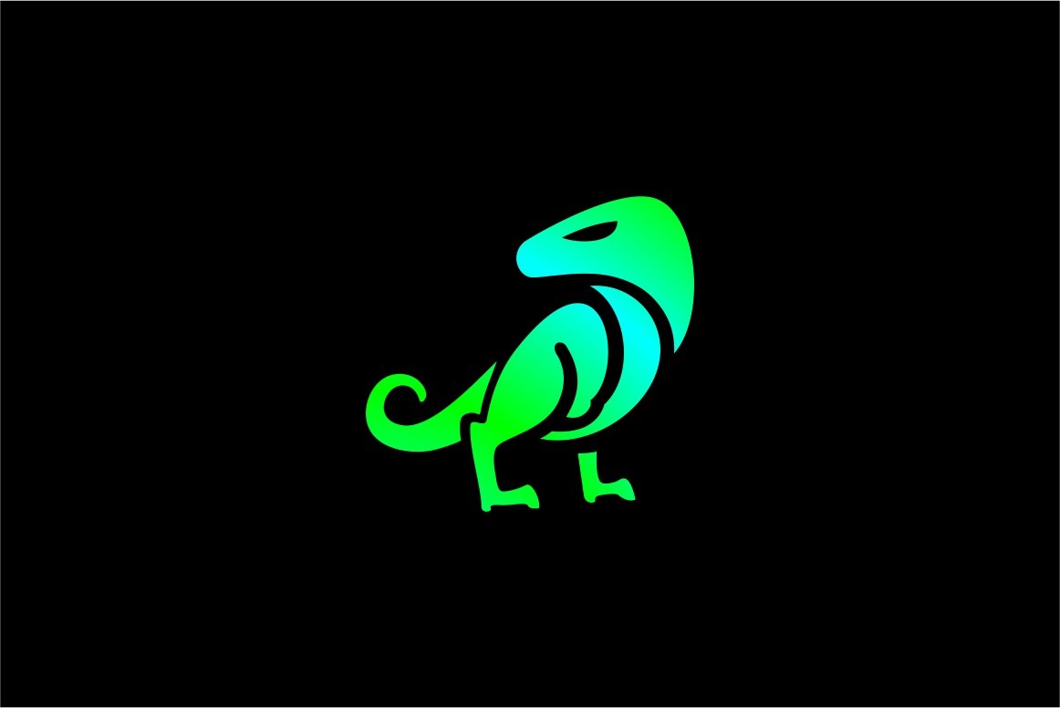 Dinosaur Logo Template cover image.