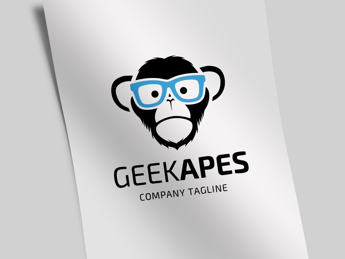 Geek Apes Logo cover image.