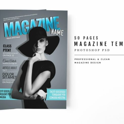 Magazine Template 49 cover image.