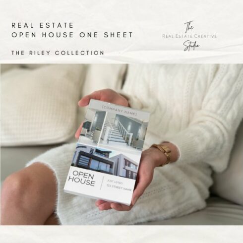 Real Estate Open House Flyer cover image.