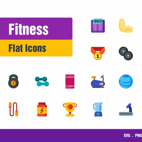 Fitness Icons cover image.