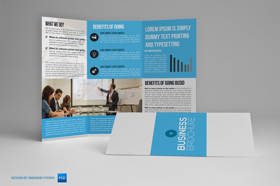 Trifold Business Brochure Vol02 preview image.
