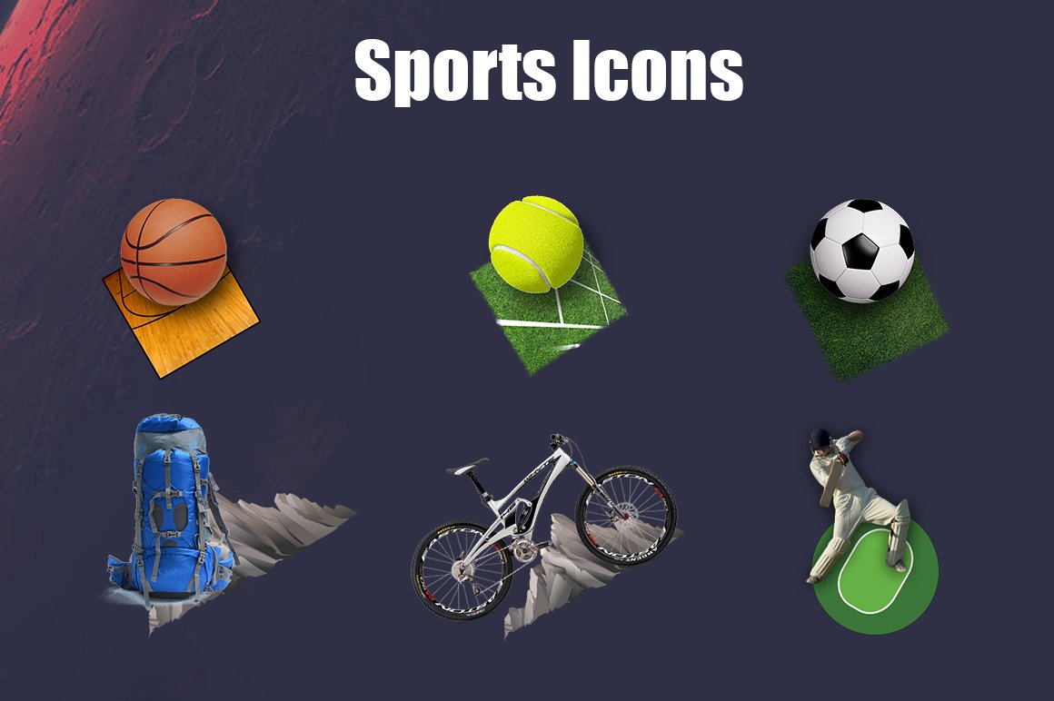 Sports Icons cover image.