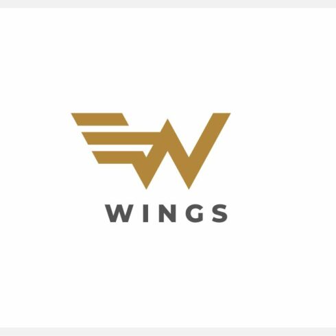Wings - Letter W Logo Template cover image.