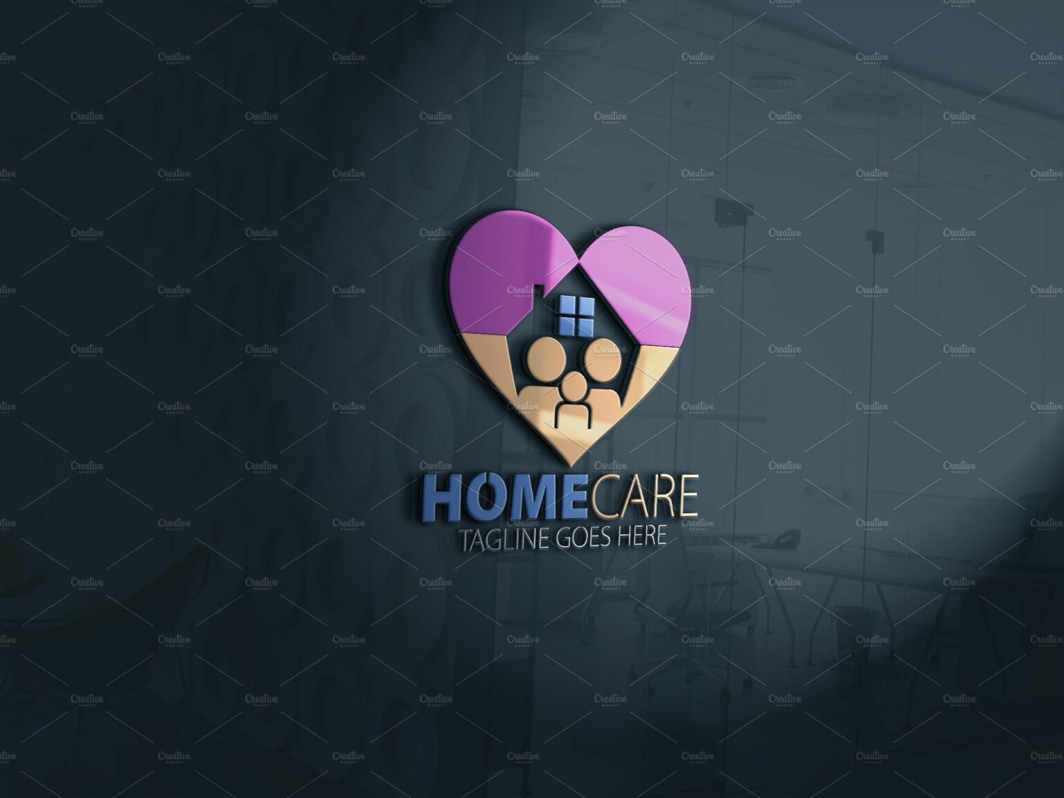 Home Care Logo Version4 – MasterBundles