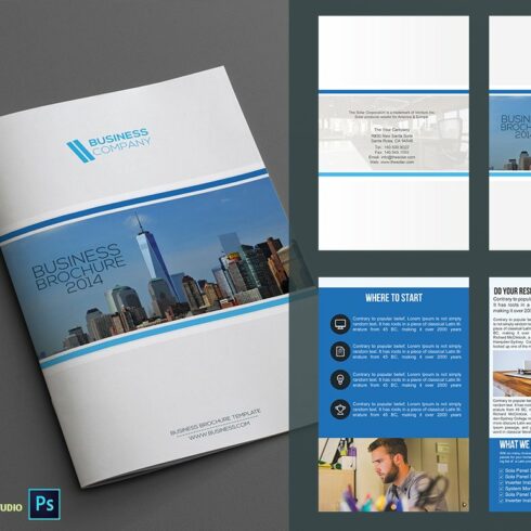 Corporate Bifold Brochure Vol 03 cover image.