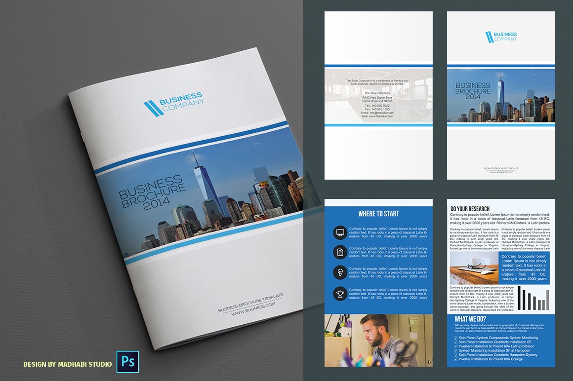 Corporate Bifold Brochure Vol 03 cover image.