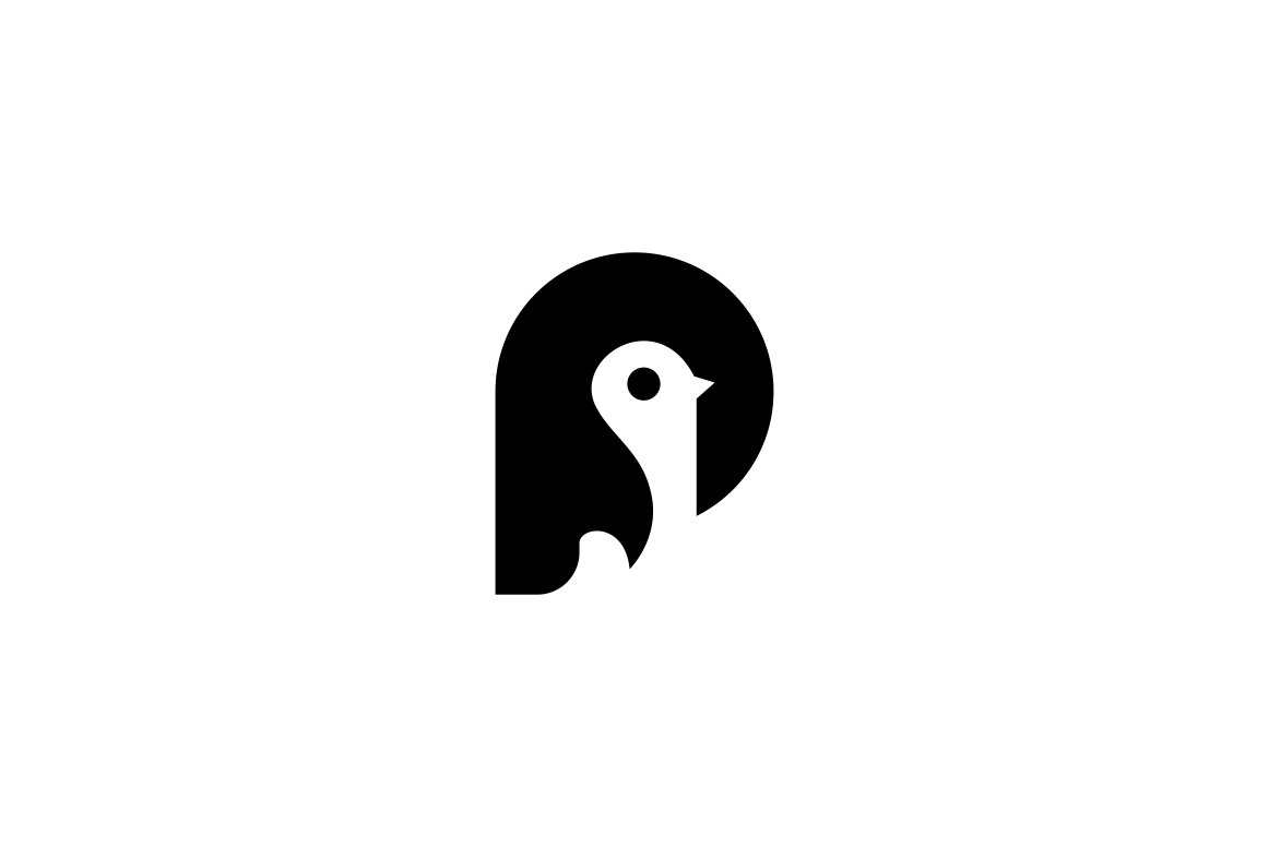 P Letter Penguin Logo cover image.