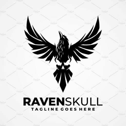 Raven Skull Logo cover image.