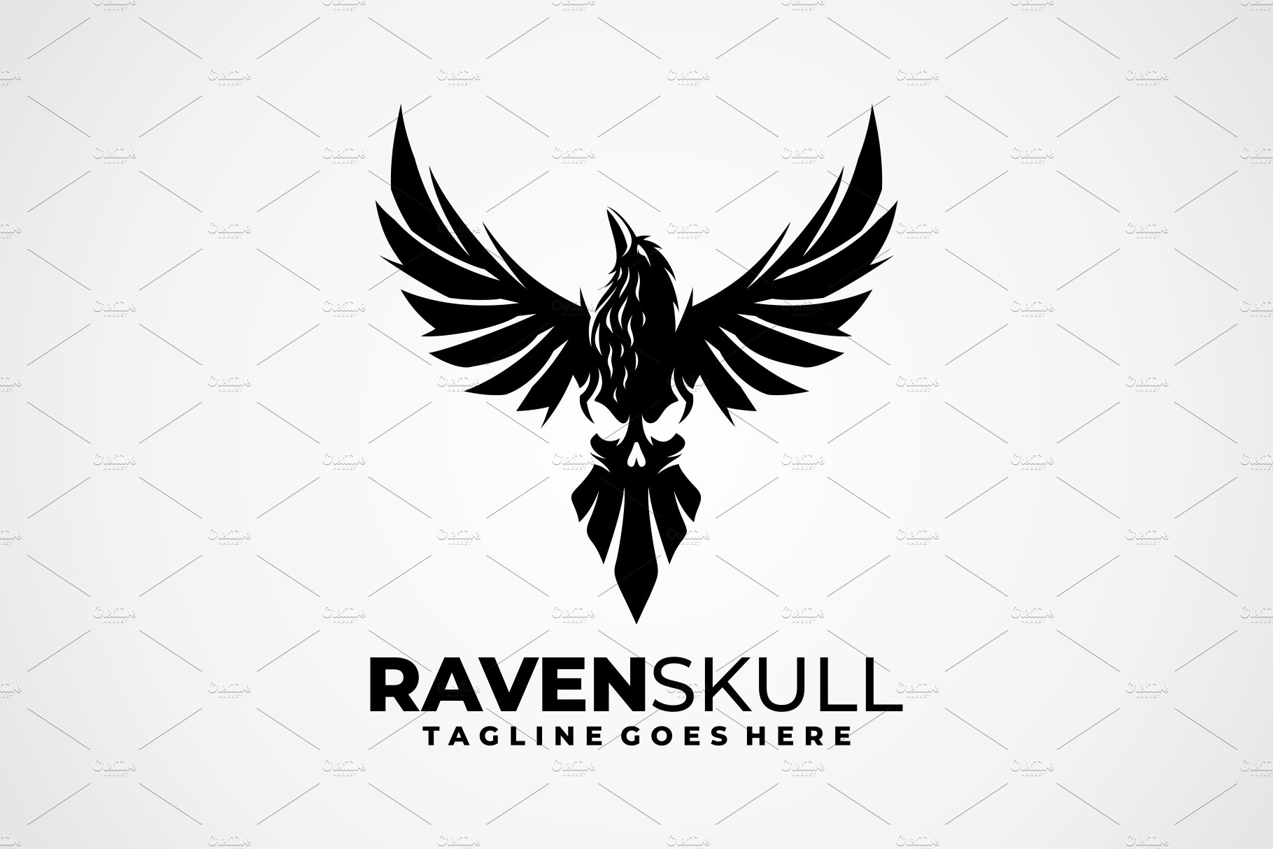 Raven Skull Logo cover image.