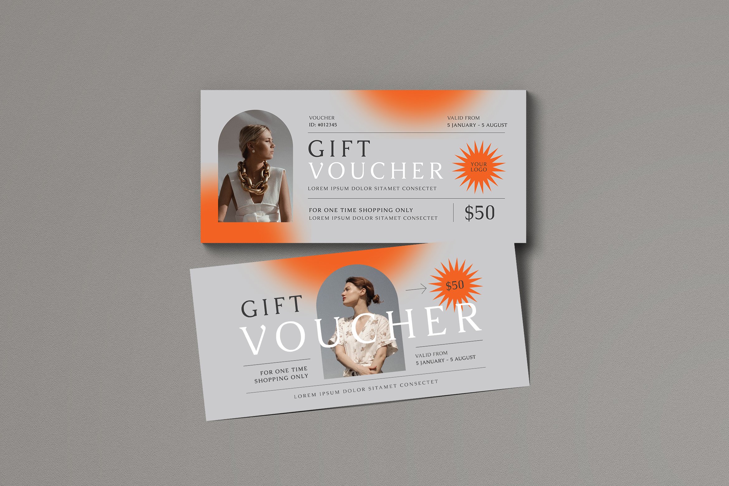 Simple Fashion Gift Voucher cover image.