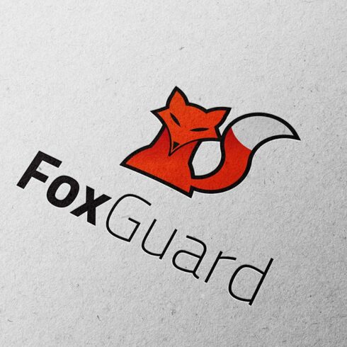 Fox Guard Logo Template cover image.