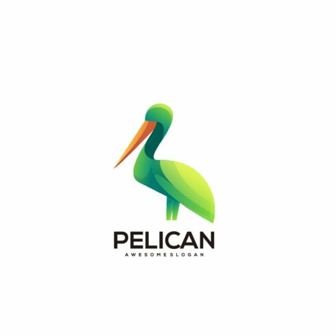 illustration pelican logo premium cover image.