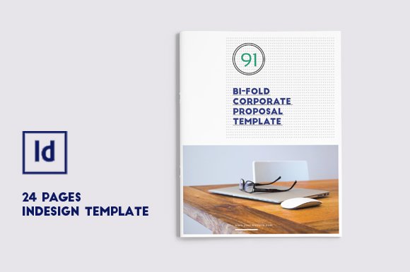 Business Proposal-Indesign Template cover image.