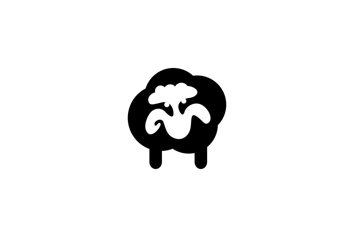 Sheep Logo Template cover image.