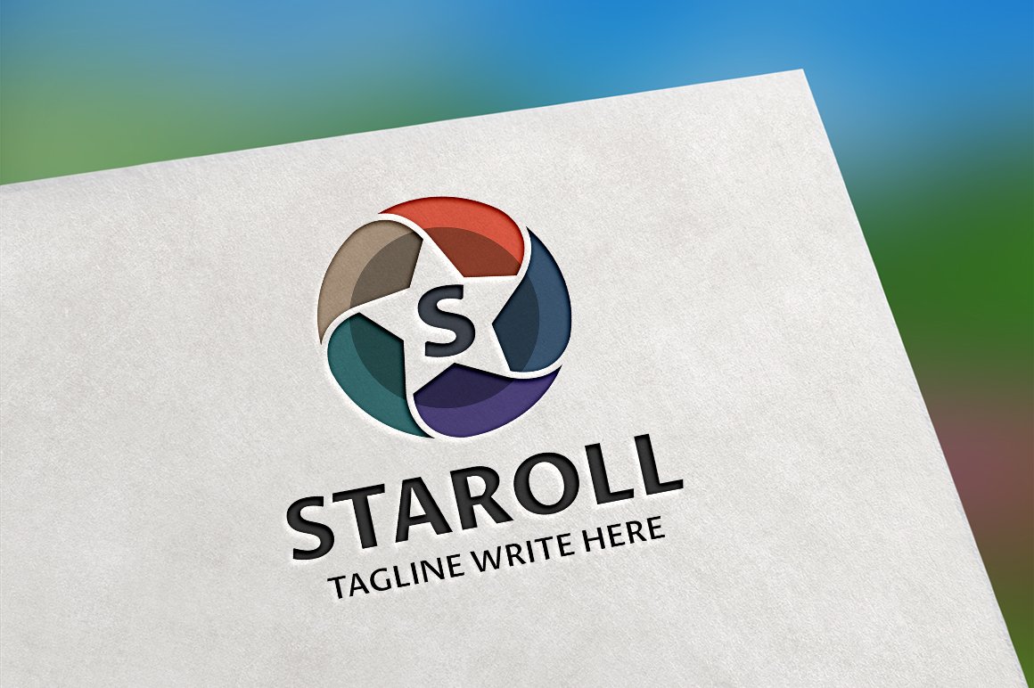 Staroll S Letter Logo cover image.