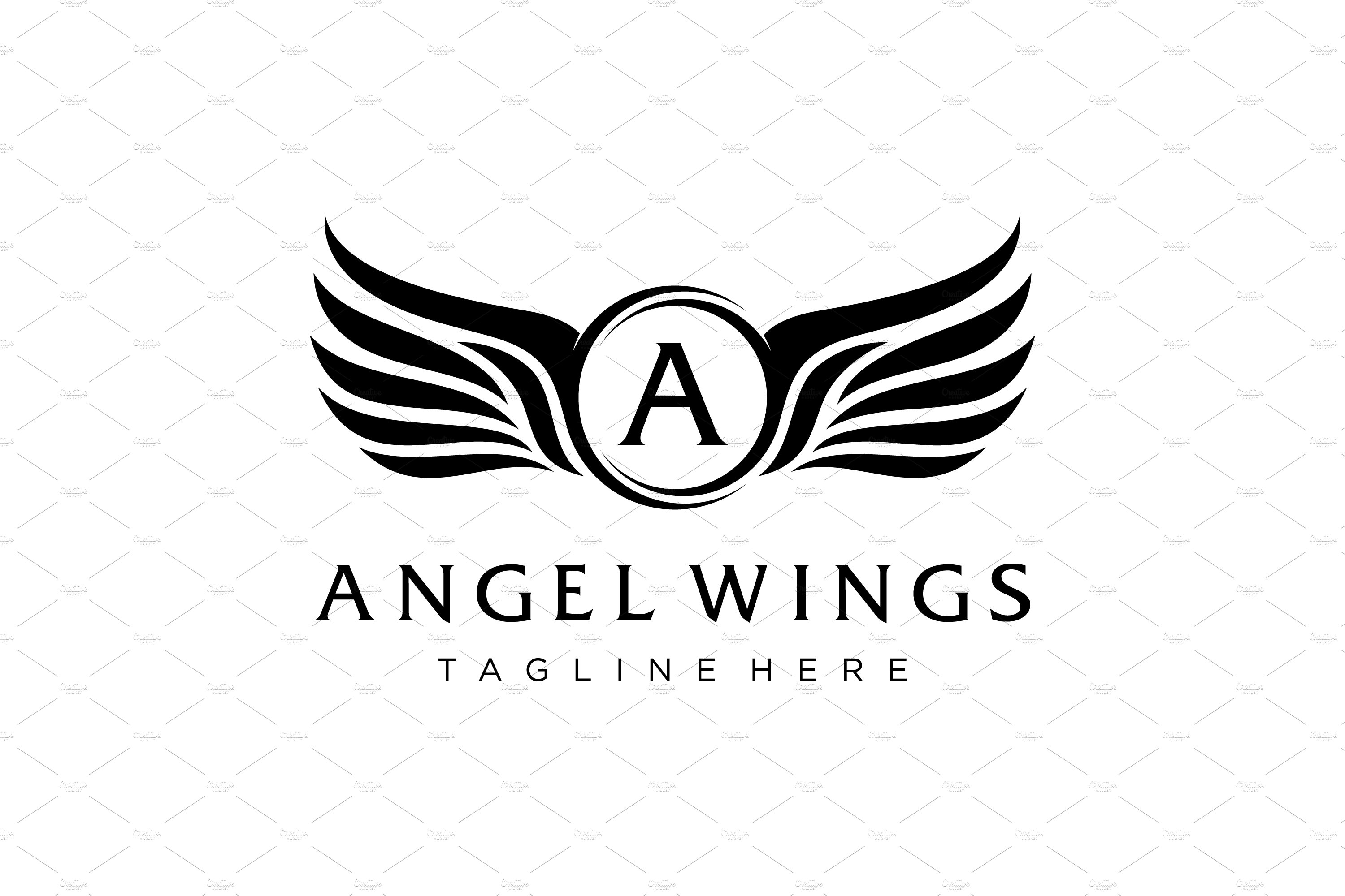 Angel Wings Logo cover image.