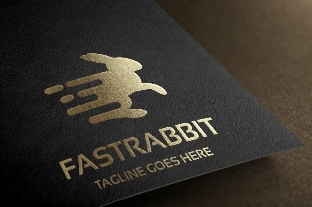 Fast Rabbit Logo – MasterBundles