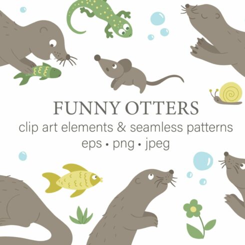 Funny Otters cover image.
