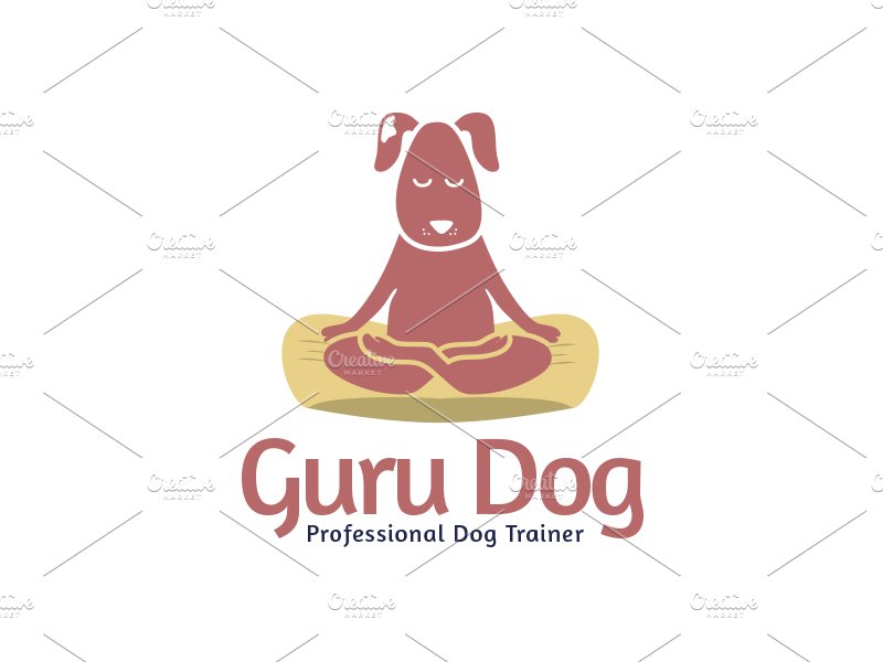 Guru Dog Logo preview image.