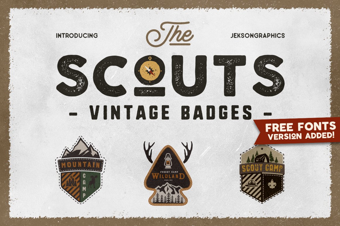 The Scouts Logos & Camping Badges cover image.